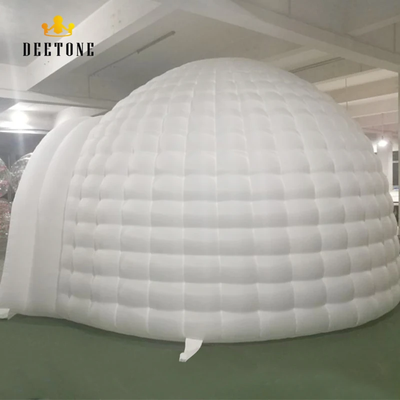Надувная купольная палатка для Igloo 4M Dia бесплатная доставка 2019 | Игрушки и хобби