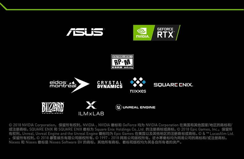 Видеокарта Asus ROG STRIX-RTX2080-O8G-GAMING Turing architecture для настольных игр, поддержка GDDR6, 4 экрана