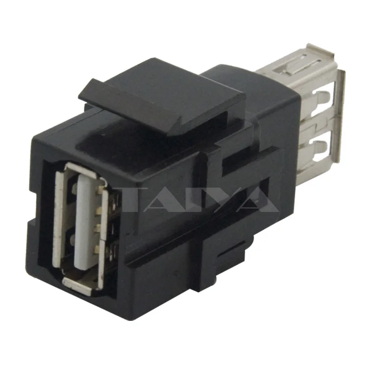 Usb 2 0 keystone Коннектор с черным цветом|keystone connector|keystone usbusb |