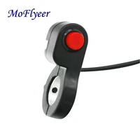 moflyeer 22mm universal motorcycle handlebar switch horn starter kill button switch e bike motor single switch