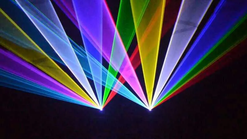 1 Вт RGB анимации лазерного 20 К High Speed Модуль сканер 30 градусов Автоматическая/подчиненная/dmx512(12ch) /Совместимость ILDA вечерние свет