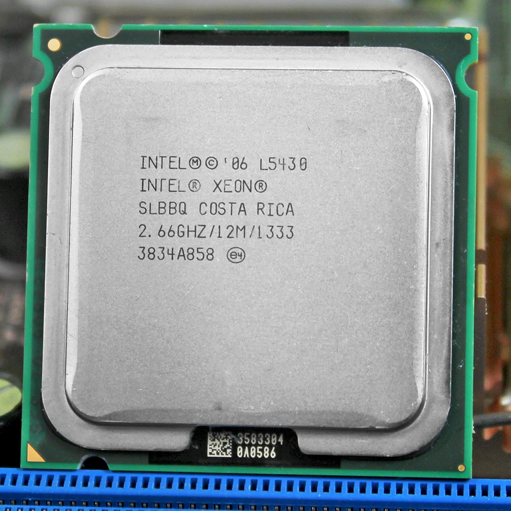 Процессор INTEL XONE L5430 четырехъядерный процессор intel 2 67 МГц уровень 12 м работает на