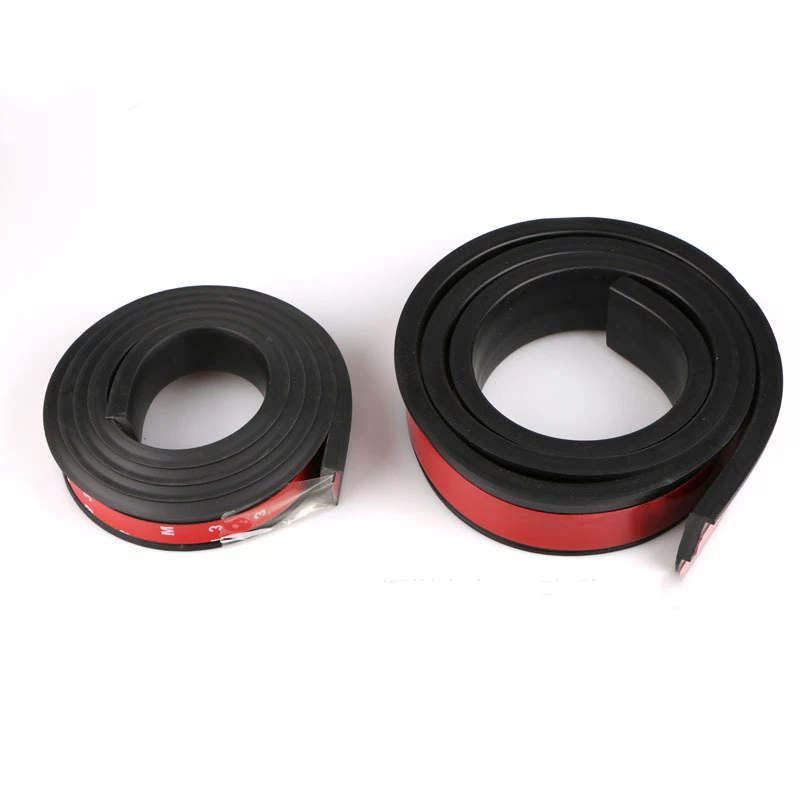 

Car Fender Flare Extension Wheel Eyebrow Protector Lip Wheel-Arch Trim Wheel Eyebrow Arch Decorative Scratch Proof Black Rubber
