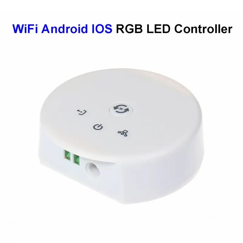 15 шт Mini Wi Fi RGB светодиодный контроллер от Android IOS Системы мобильного телефона для SMD