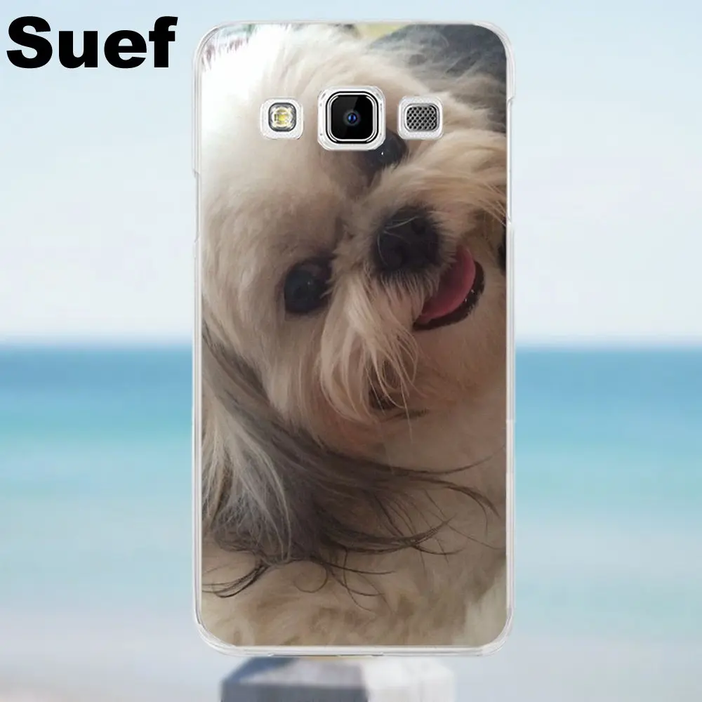 Мягкий чехол для телефона Shih Tzu Shitzu Dog Puppy Galaxy Alpha Core Prime Note 2 3 4 5 S3 S4 S5 S6 S7 S8 mini edge Plus |