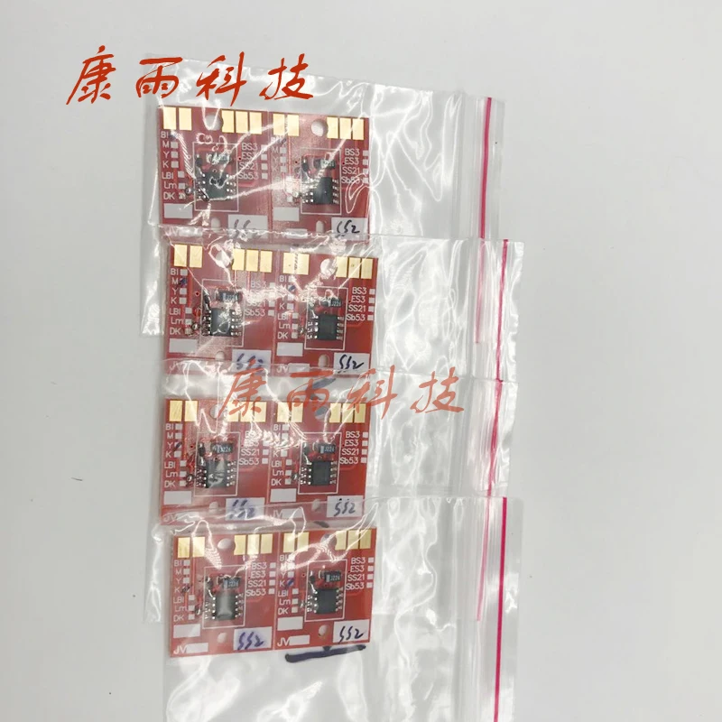 SS21 SS2 BS3 ES3 Постоянный чип для принтера Mimaki JV5 JV33 CJV30 JV130 JV160 JV260 4 шт./компл. BK C M Y -