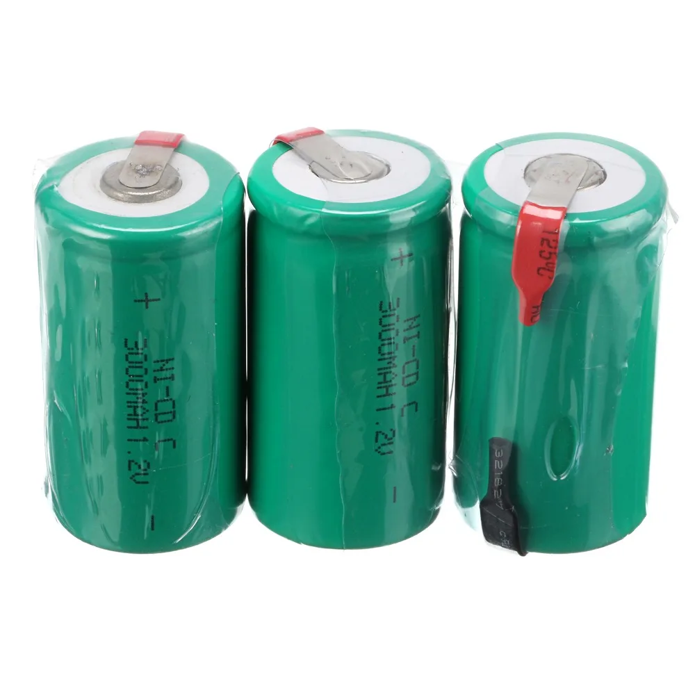 

Экологичный зеленый цвет! 14 шт набор Ni-CD C 1,2 V 3000 mah аккумуляторная батарея