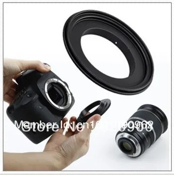 

100% Guarantee 58 mm Aluminum new Macro Reverse Adapter Ring for Canon EOS EF/EF-S Mount