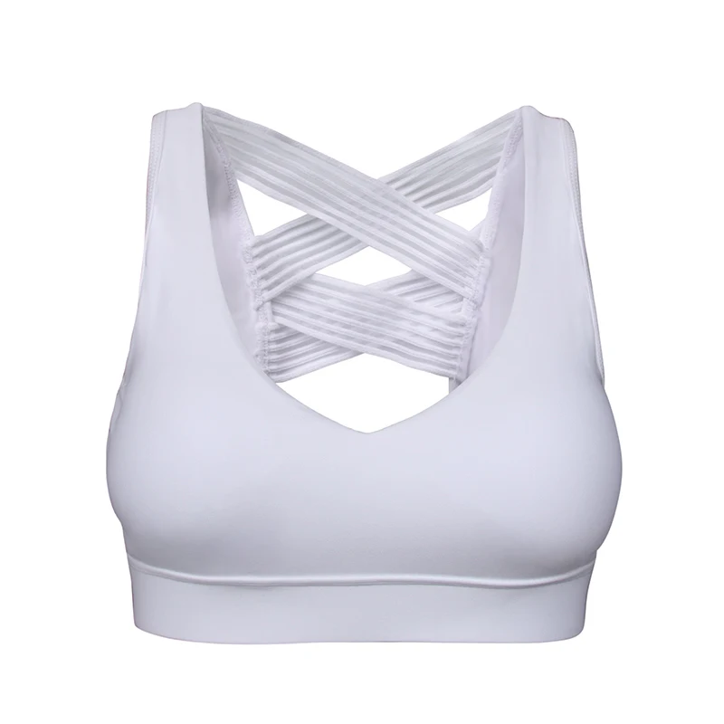 

SYPREM Sports Bras Women Running Fitness sports New bra sportswear Shockproof Push Up Sexy back network cross sports bra,WX71202