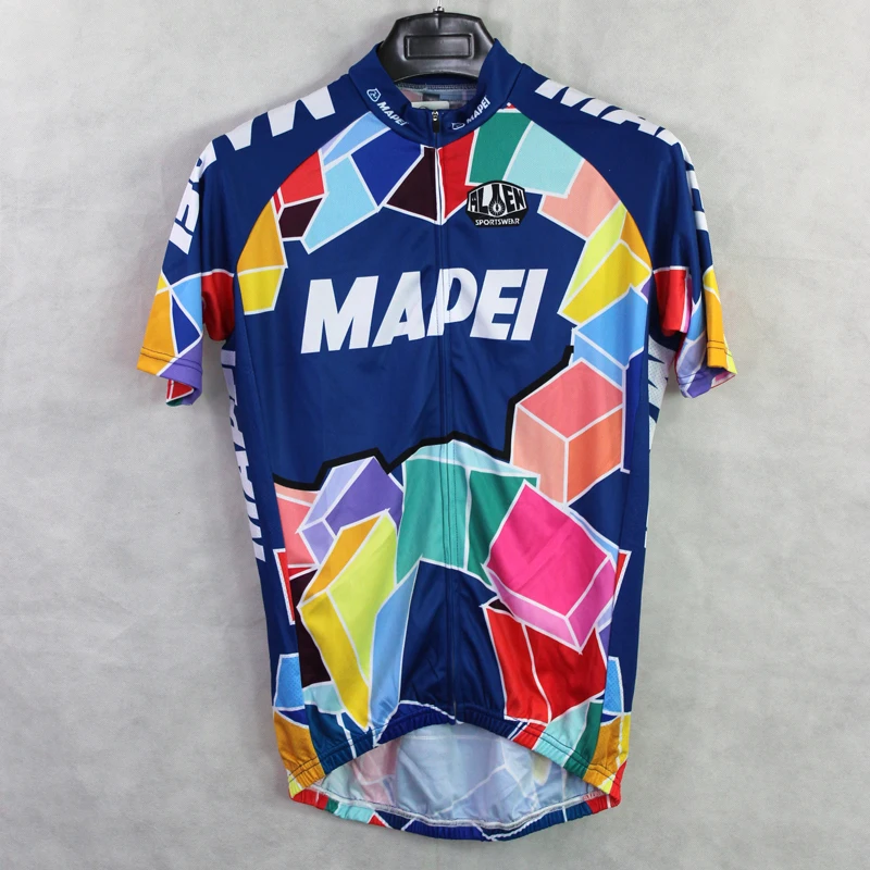 Новая спортивная мужская одежда MAPEI Alien Джерси для велоспорта велосипедная