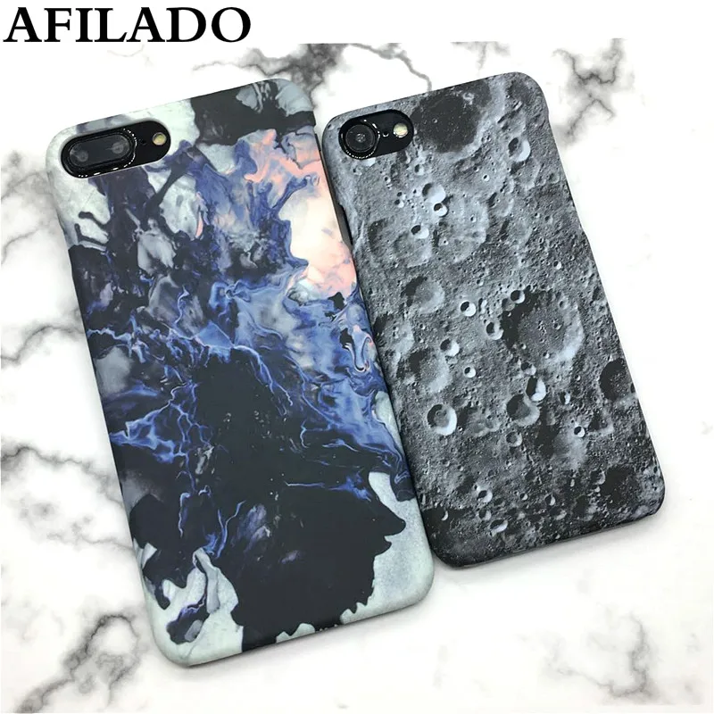 Мода Мраморный Камень Жесткий Матовый Пластик Ультра Тонкий Задняя Крышка для