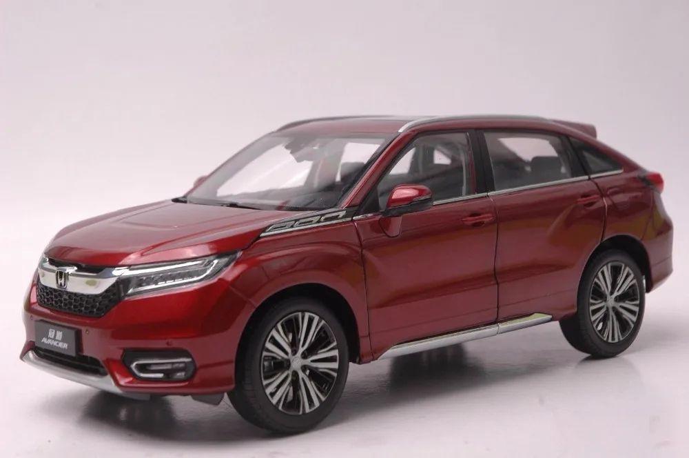 1:18 литья под давлением модель для Honda Avancier 2016 Красный внедорожный игрушечный