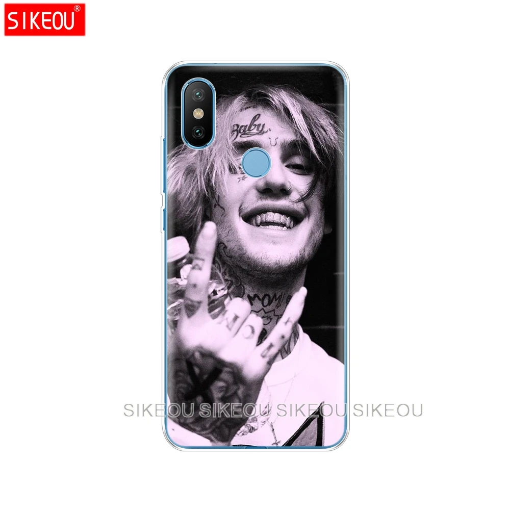 Силиконовый чехол для Xiaomi Mi A1 A2 5 Φ 5X 6 Mi5 MI6 NOTE 3 MAX Mix 2 2S Lil Peep|Бамперы| |