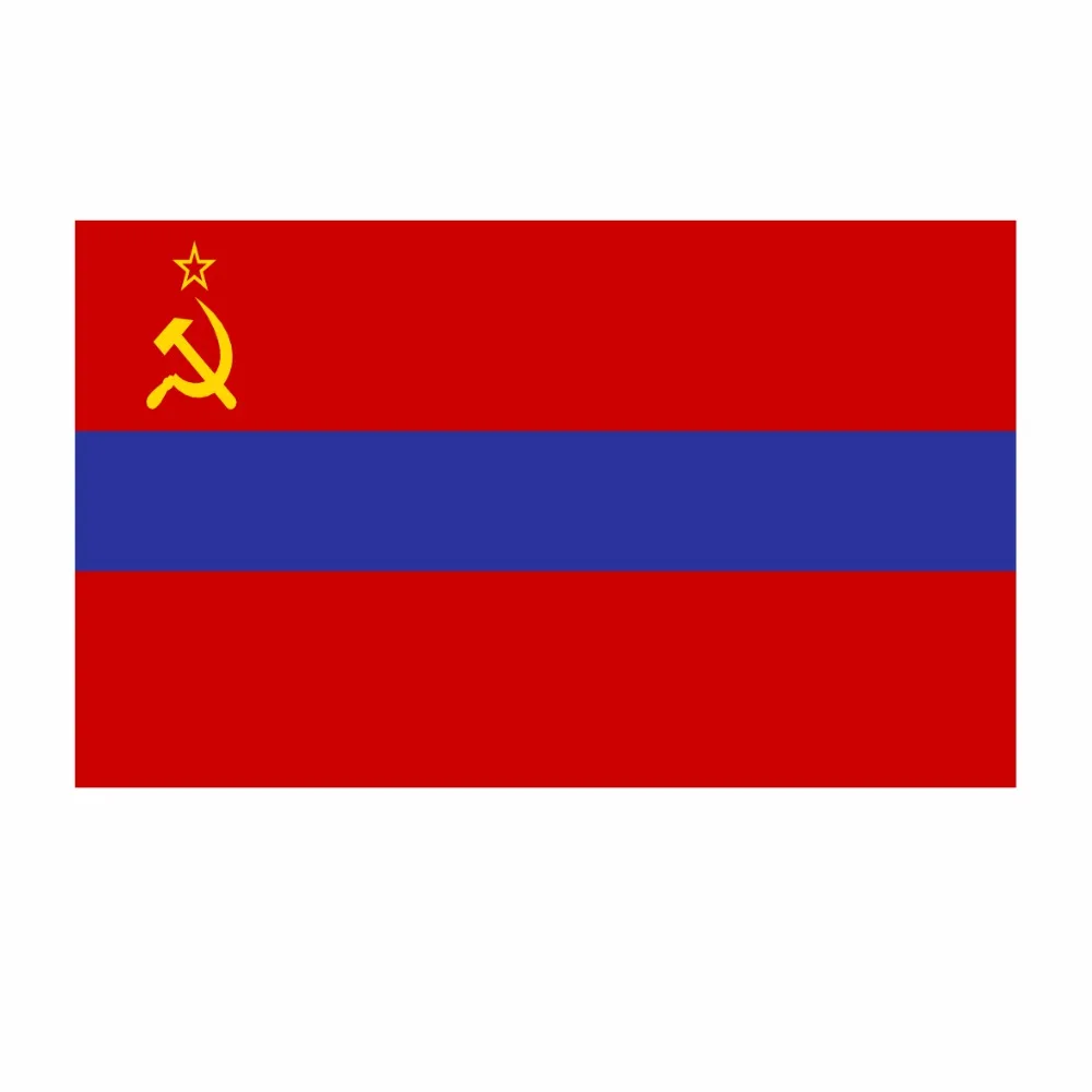 Армянский флаг ССР высокое качество 100d полиэстер армянский баннер советский