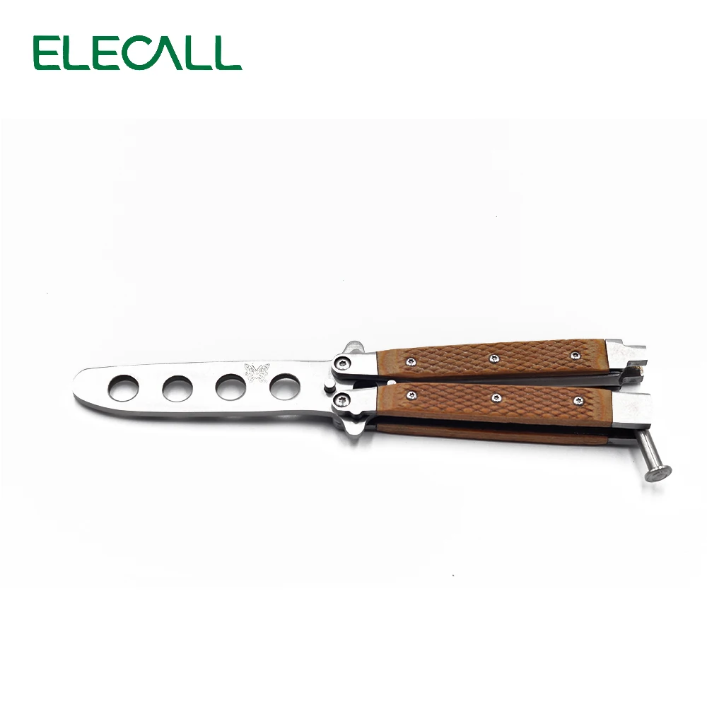 Не острый Американский бабочка Практичный Нож креативный инструмент Balisong складной нож
