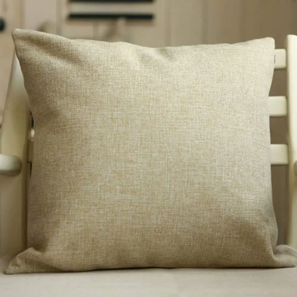 Красивые цветы напечатаны Хлопок Лен Декоративные подушки детские Чехлы для