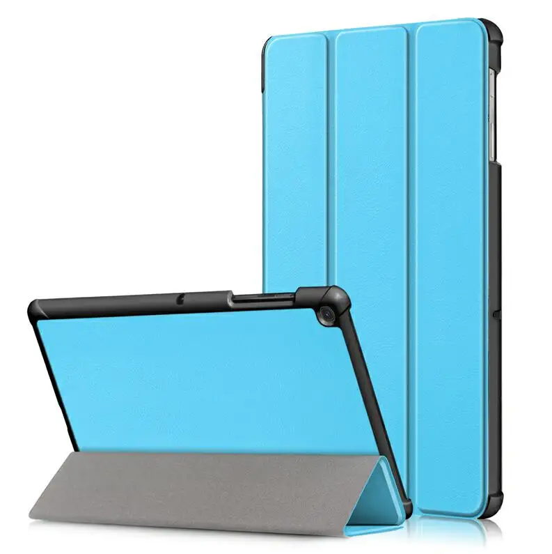 Light Blue Для samsung Galaxy Tab S5E 10," T720 T725 бизнес-чехол с откидной крышкой из искусственной кожи - Цвет: Light Blue