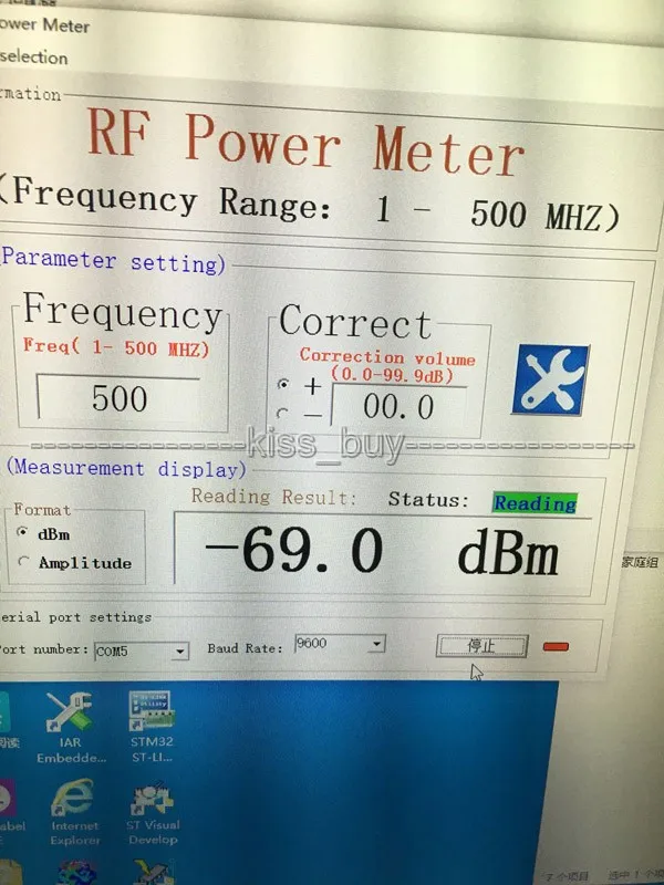 Цифровой измеритель мощности с OLED дисплеем RF 0 500 МГц 80 ~ 10dBm|power attenuator|rf power meterpower meter