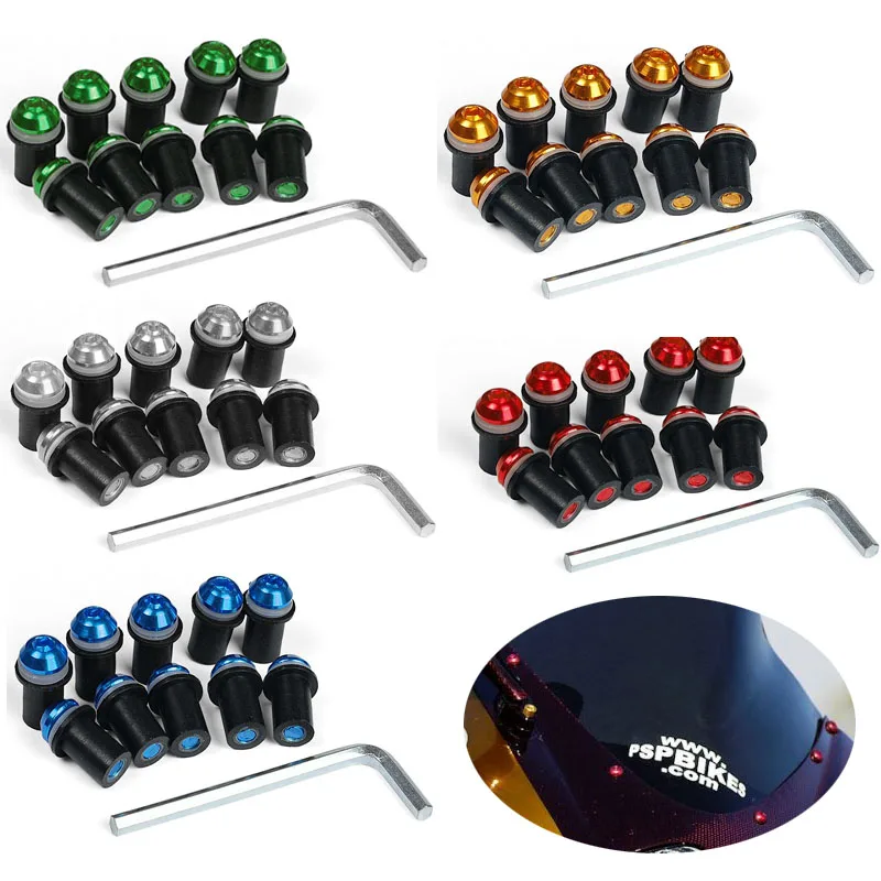 Универсальный винт для ветрового стекла мотоцикла Harley Honda Kawasaki Suzuki|motorbike screw|suzuki