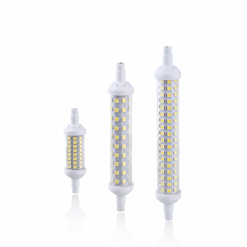 R7S светодиодный Диод 78 118 135 мм свет Высокий люмен без мерцания 2835 SMD 64 80 144