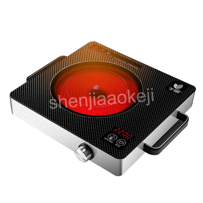 Бытовая индукционная плита электрические керамические нагреватели 2200W 220V