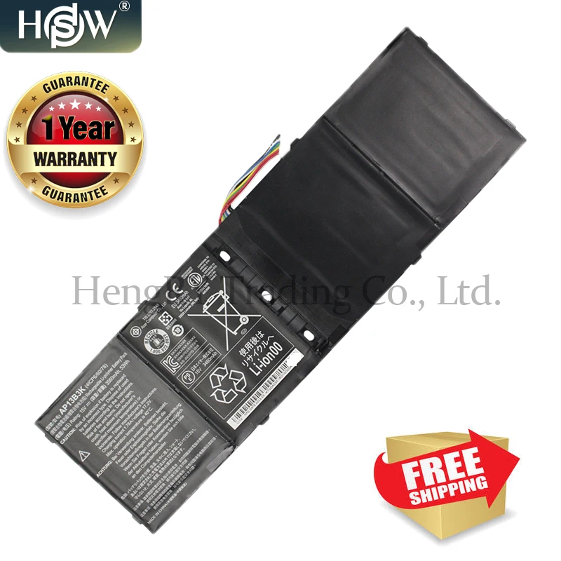 Ноутбук Батарея AP13B3K для acer Aspire V5 R7 V5-572G V5-573G V5-472G V5-473G V5-552G M5-583P V5-572P R7-571 AP13B8K
