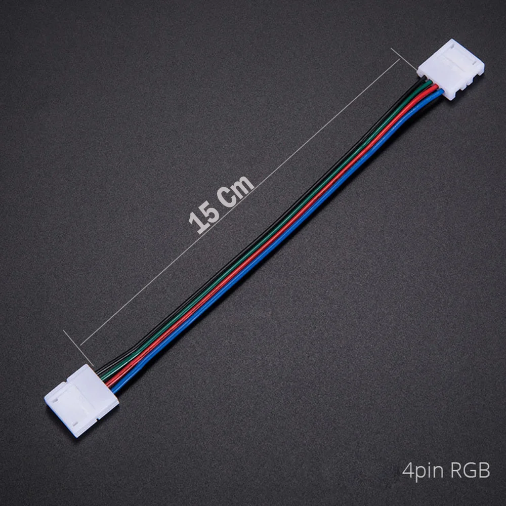 RGB светодиодные ленты Разъем 4 Pin 8 мм 10 мм 12 мм сварочный разъем 5 шт./лот