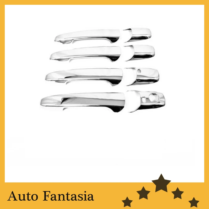 

Flexible chrome trim Chrome Door Handle Cover with Keyless Access for Mazda 5 / Premacy 05-09-Free Shipping