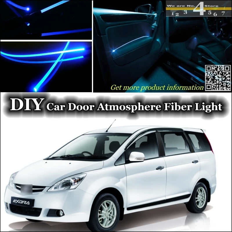 

interior Ambient Light Tuning Atmosphere Fiber Optic Band Lights For Proton Exora Star / Turbo / Bold / Prime Inside Door Panel