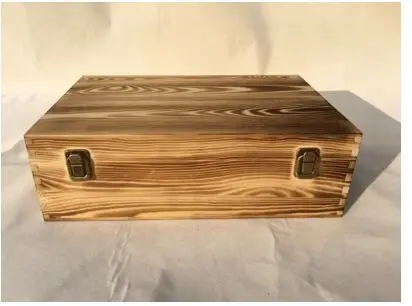 Деревянная коробка содержащая высококачественную краску ретро блокирующая