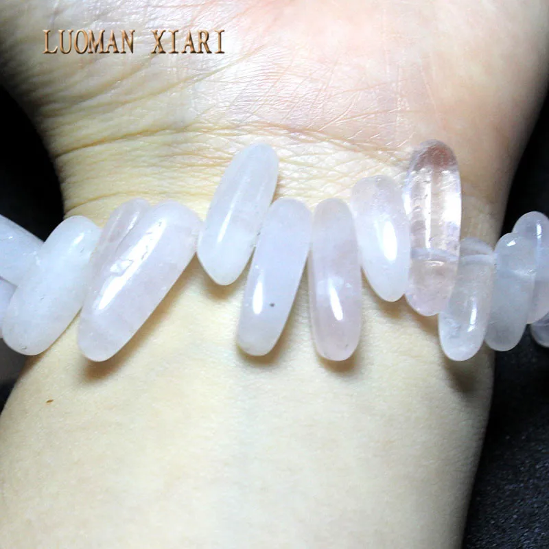 Оптовая продажа материалы из розового кварца в форме палочки 12-18 мм драгоценные