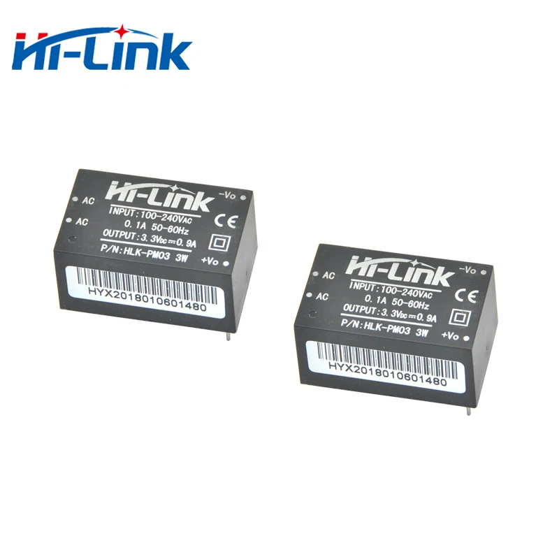 Hi-Link ac dc 3,3 В 3 Вт модуль питания, модуль питания HLK-PM03