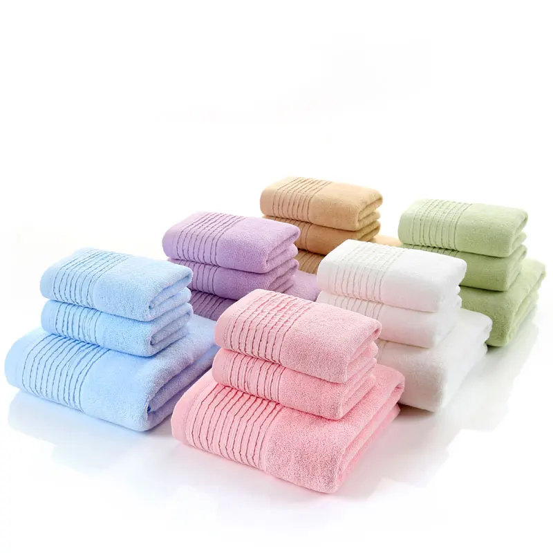 2019 Fashion Bath Towel for Unisex Solid Color Cotton Women Comfortable Smooth Water Absorption Men | Дом и сад