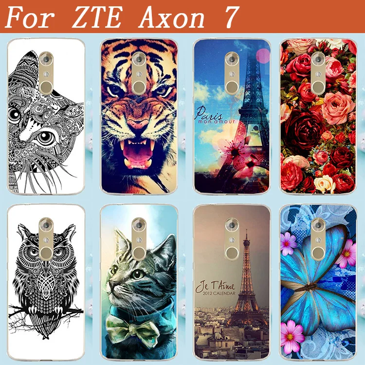 Новый высококачественный защитный чехол для ZTE Axon 7 Android 6 0 2K 2560 роскошный с крутым
