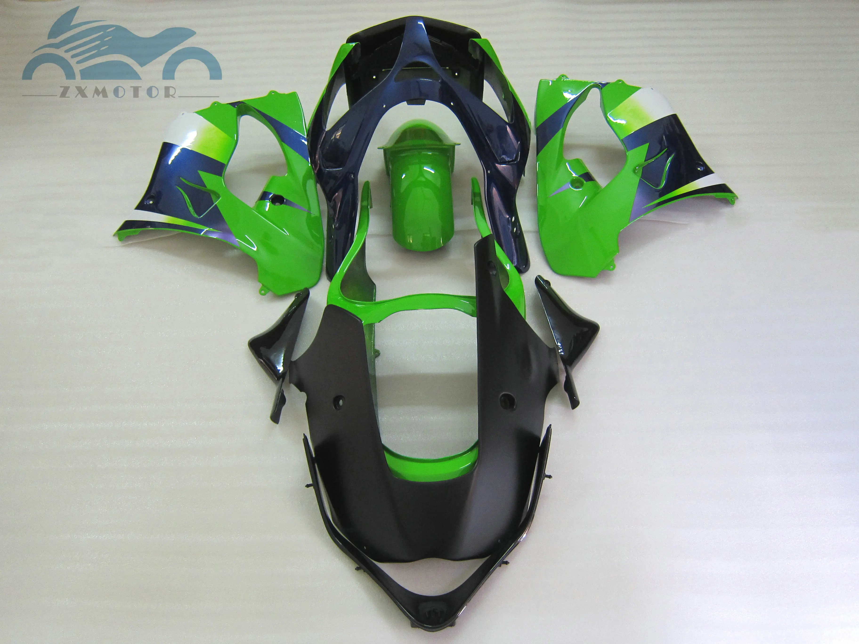 Высококачественные комплекты обтекателей для KAWASAKI Ninja 2000 2001 ZX9R ABS пластик