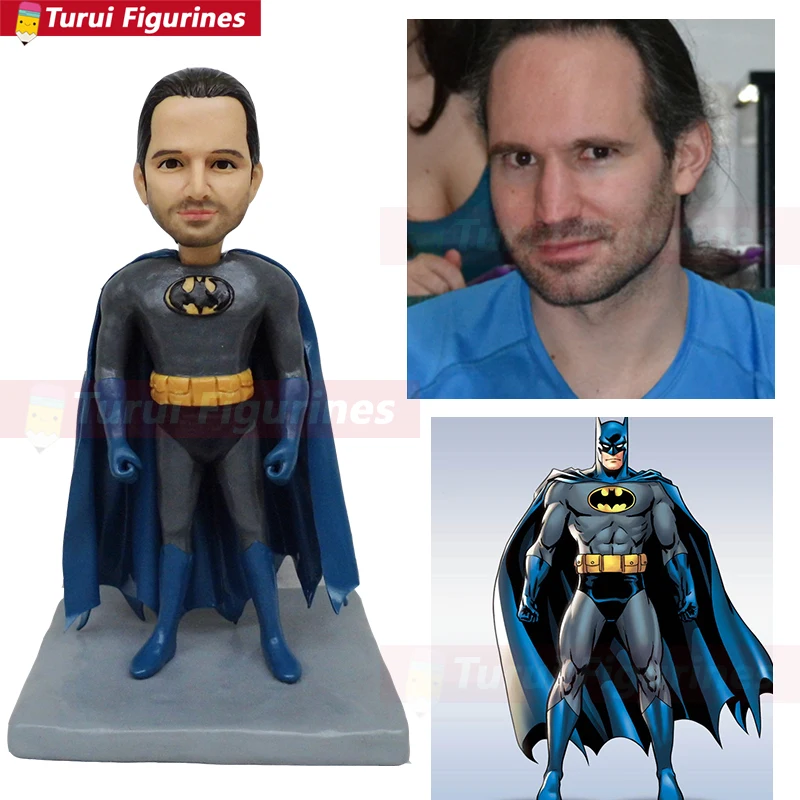 Скульптуры по фото на заказ персонализированная Статуэтка солдата-боблхеда для