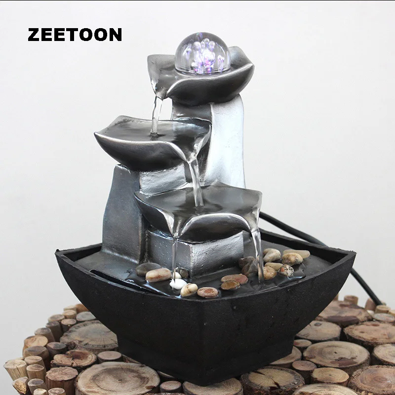 Фэн шуй Хрустальный мини фонтан 110 240 В|gift gifts|gifts cyclinggift wedding |