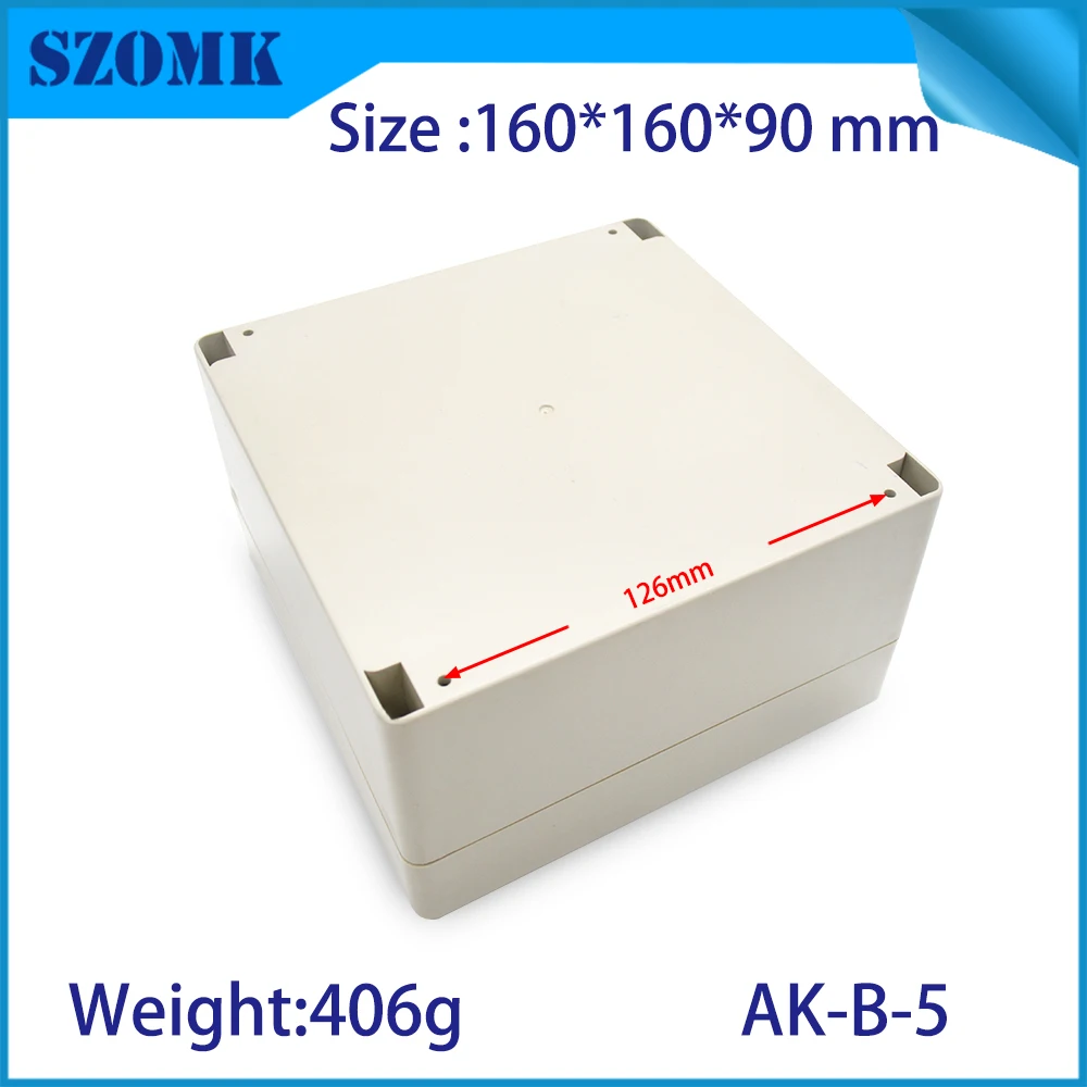 1 шт. пластиковый корпус для усилителя питания ip65 szomk|box for|box for electronicboxes electronic projects |