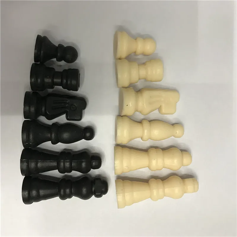 32 шт. набор пластиковых шахматных изделий развлекательный стандарт Chessmen
