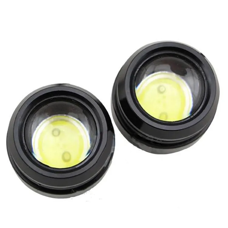 

2 PCS OF led high power 6W eagle eyes waterproof daytime running light backup light for auto motorcycle accessories 12V