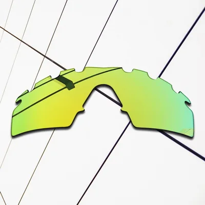 24K Gold Polarized E.O.S поляризованные Сменные линзы для Оукли M оправа Strike солнцезащитные очки с отверстиями-разнообразие цветов - Lenses Color: 24K Gold Polarized