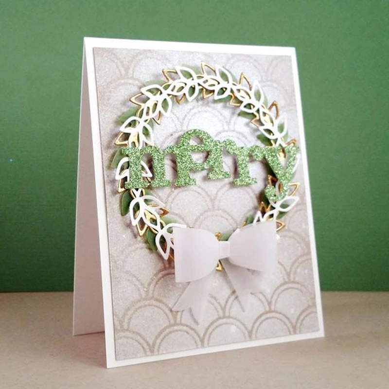 Новый металлический трафарет с надписью Big Word для скрапбукинга фотоальбома | Дом