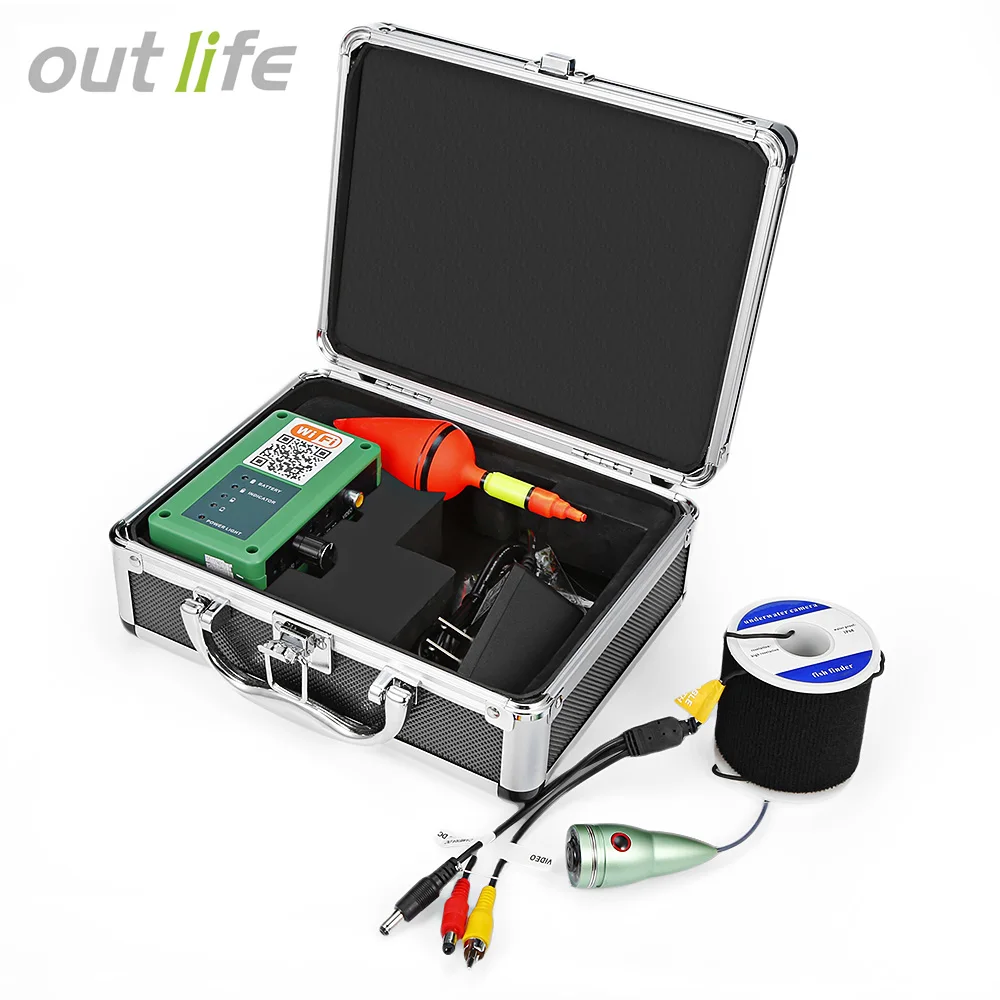 Outlife HD 1000 Профессиональный 20 м беспроводной рыболокатор подводный детектор