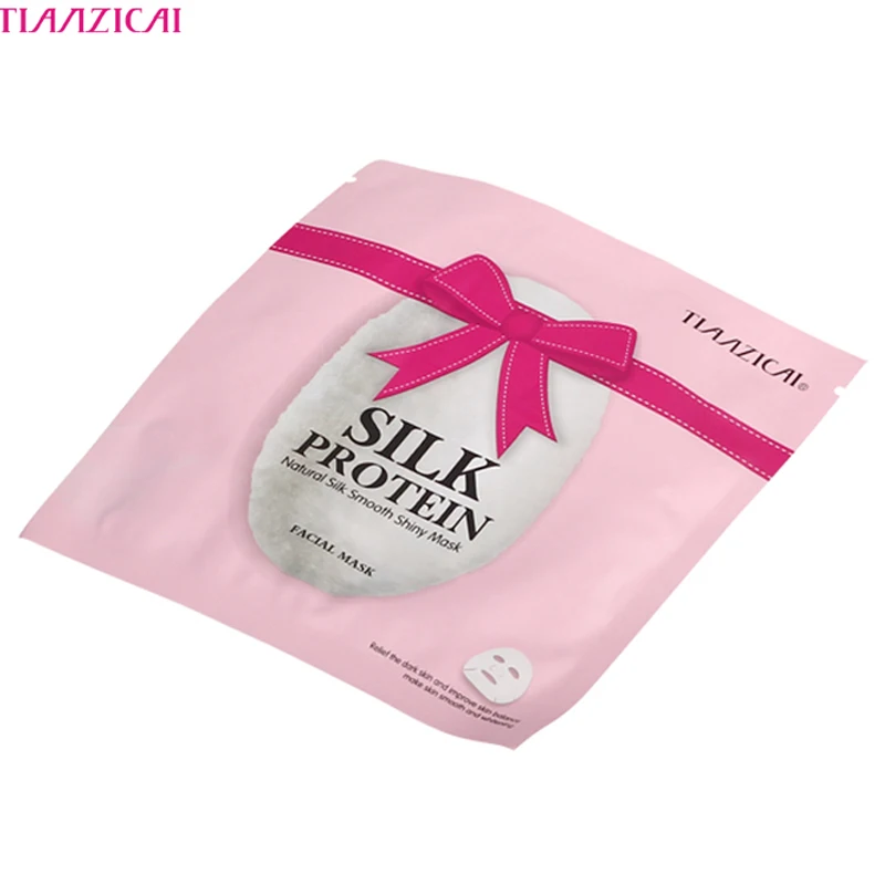 Шелковая структура с натуральными ингредиентами для отбеливания и осветления