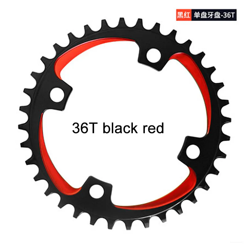 Горный велосипед зубчатый круг скорости велосипеда 32T 34T 36T 38T модифицированный одиночный одиночный 104BCD MTB Bike Cycling.
