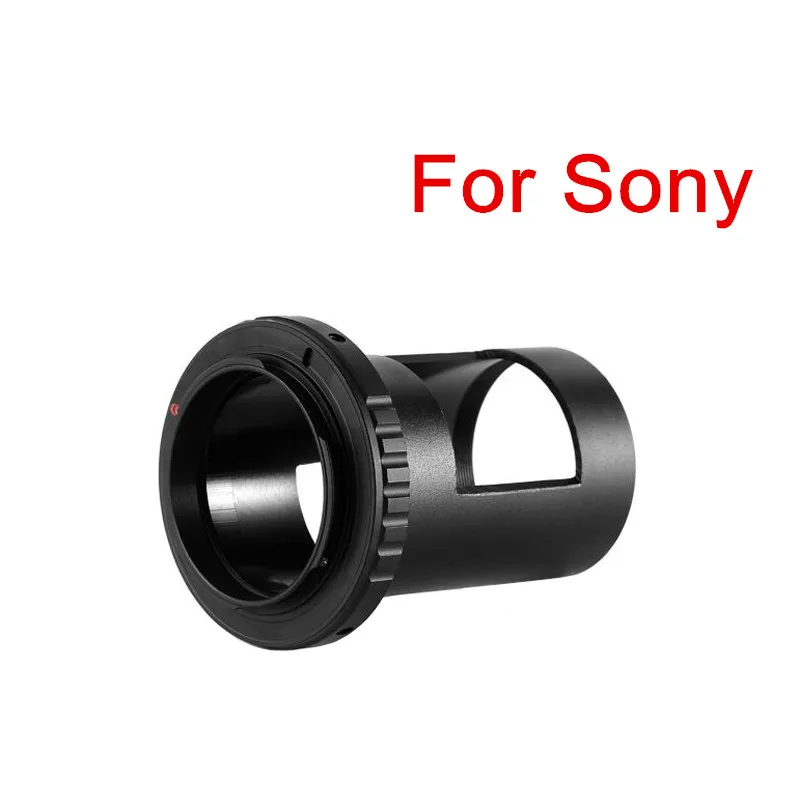 For Sony Т-образное кольцо для брендовой SLR/DSLR камеры Адаптер и прицел металлическое Крепление труба ТЕЛЕСКОП фотография рукав M42 резьба для зрительной трубы - Цвет: For Sony