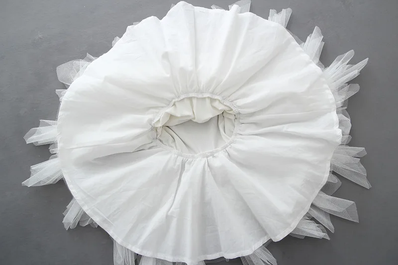 Girls Flower Dress Korean Princess New Model 2018 Summer Kids Wedding Dresses Feather Pearl Bling Mesh Children Frocks White | Детская