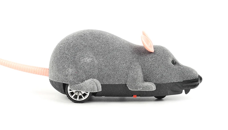 Игрушечная Мышка для кошки, 3 цвета, беспроводной пульт дистанционного управления, игрушки для домашних животных, Интерактивная плюшевая мышь, радиоуправляемая электронная крыса, игрушка "мышь" для котенка, кошки