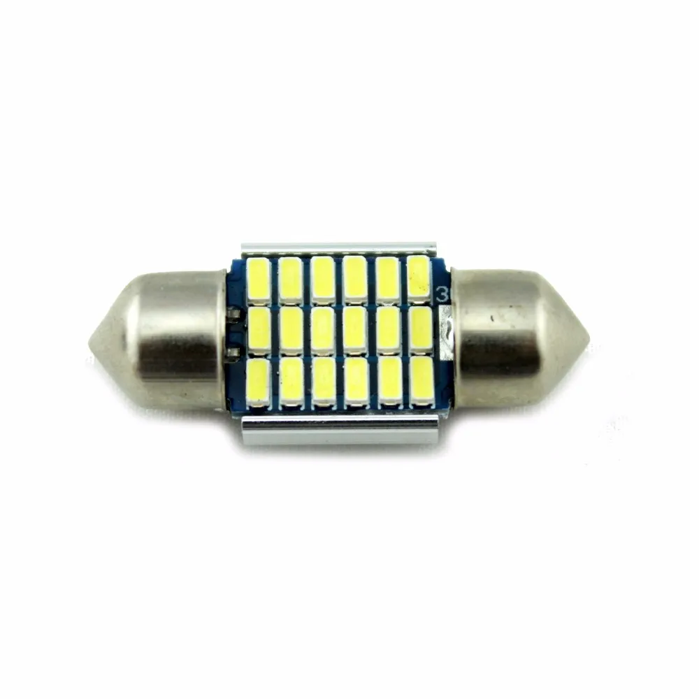 2x41 мм Festoon светодиодный купол C5W 36 3014 33SMD Canbus автомобильный светильник для чтения