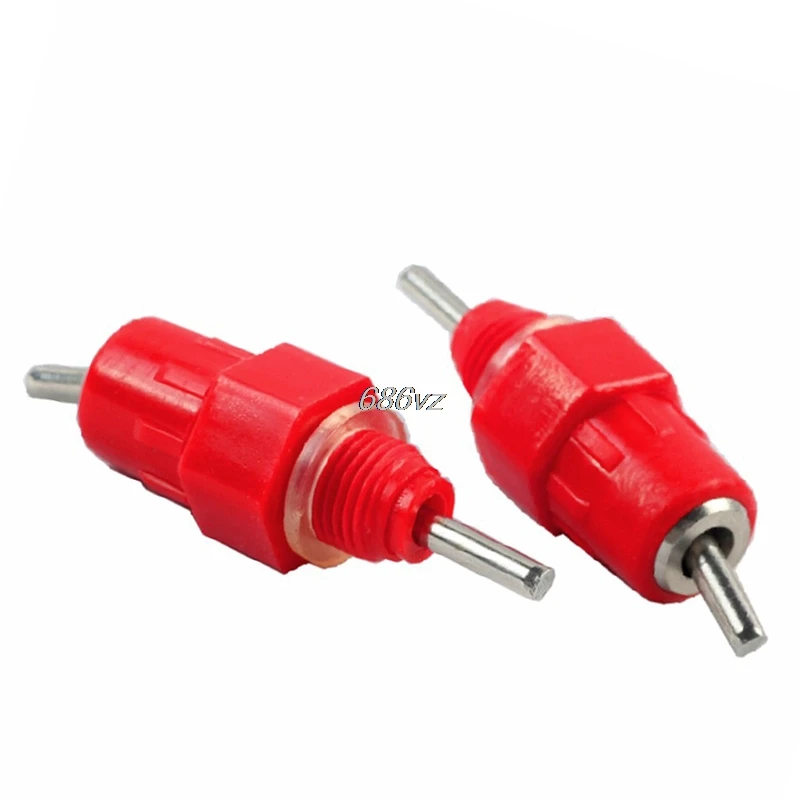 Соски для питья птицы 10 шт. поилка цыплят утки курицы с винтовым креплением N27|poultry